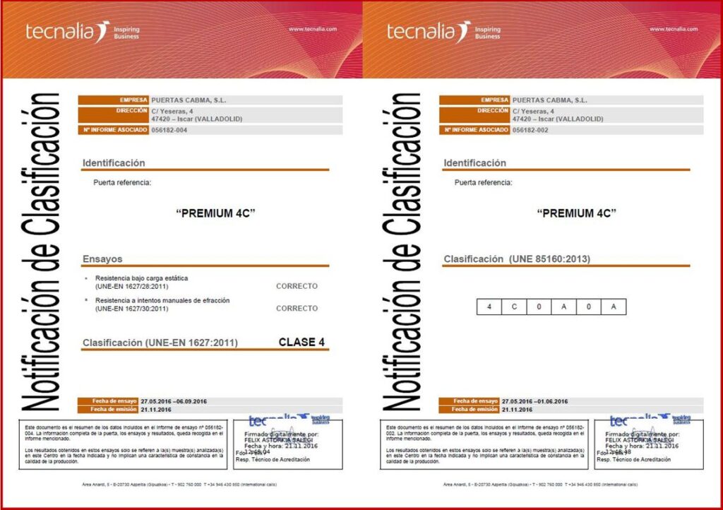 Informe de Evaluaci&oacute;n T&eacute;cnica - Premium 4C